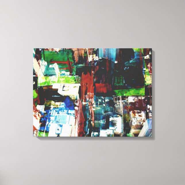 Metropolis VIII Canvas Print (Front)