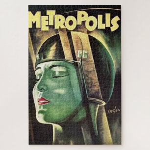 Metropolis Vintage Movie   Jigsaw Puzzle