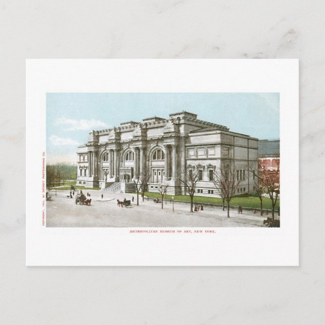 Metropolitan Museum of Art, New York Postcard (Front)