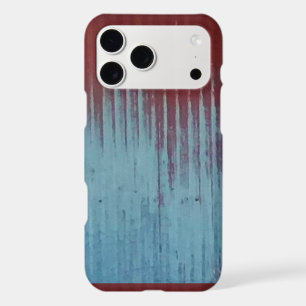 Mettal red grey weathered