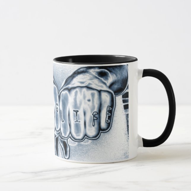 METTALIC THUG LIFE MUG (Right)