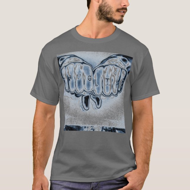 METTALIC THUG LIFE T-Shirt (Front)
