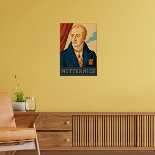 Metternich: Modern Vintage Poster