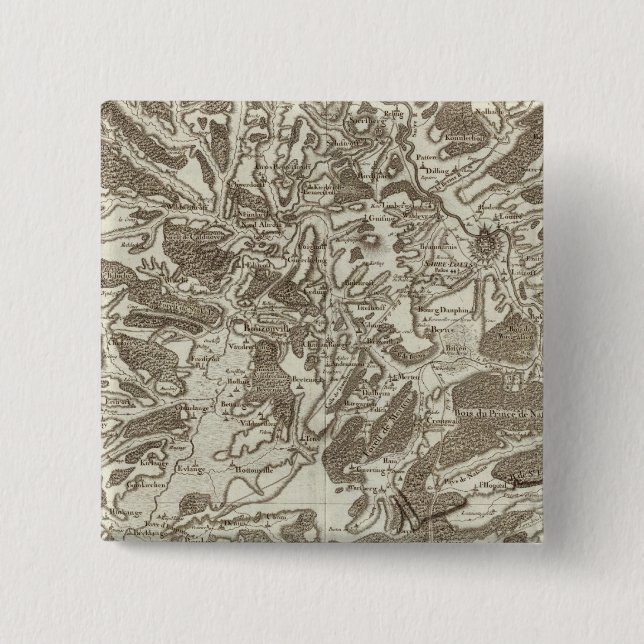 Metz 15 Cm Square Badge (Front)