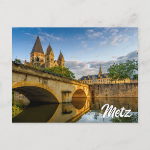 Metz, France Postcard