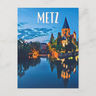 Metz Photo Vintage Postcard