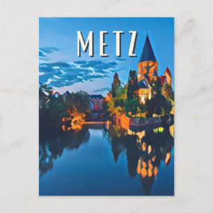 Metz Photo Vintage Postcard