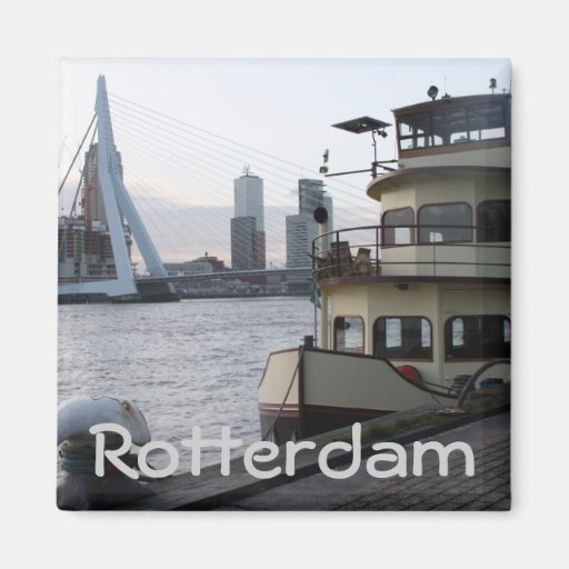 Image of Meuse river, Rotterdam Magnet