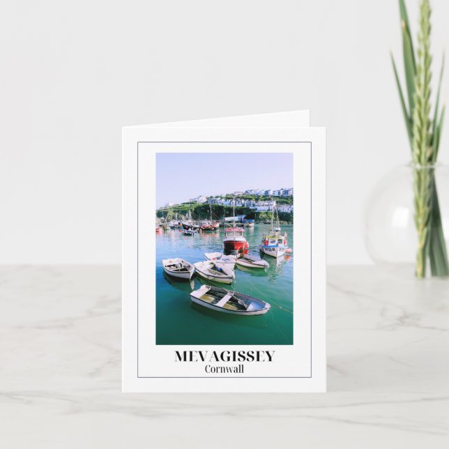 Mevagissey, Cornwall Card (Front)