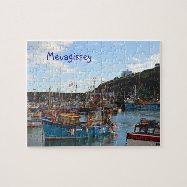 Mevagissey Cornwall England Jigsaw Puzzle (Horizontal)
