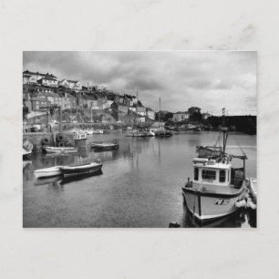 Mevagissey Harbour Cornwall Postcard