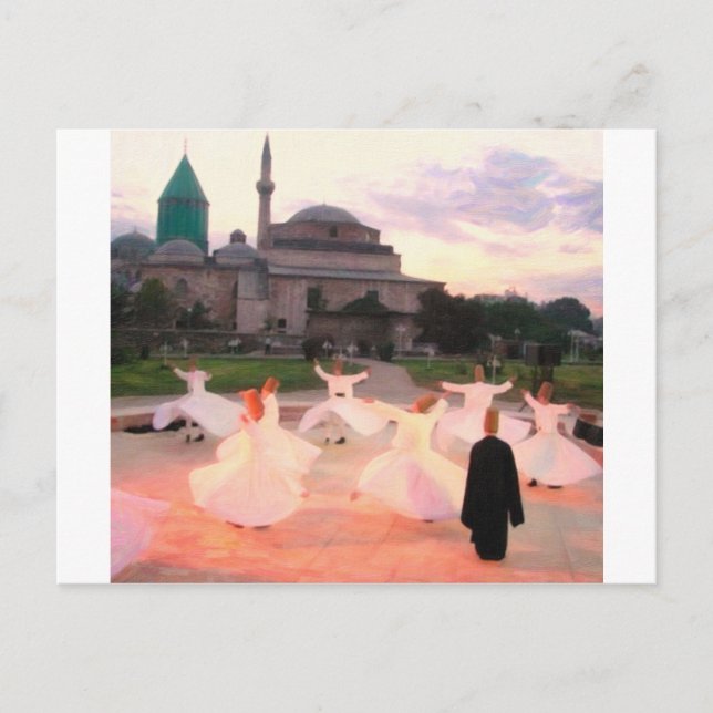 mevlana konya postcard (Front)