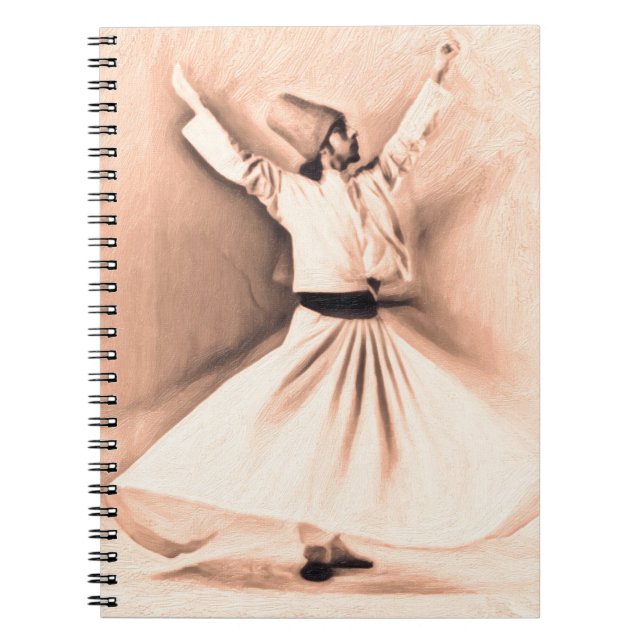 Mevlana Sufi 2 Notebook (Front)