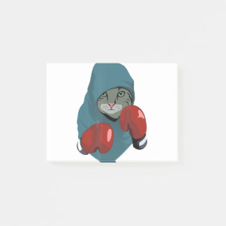 Mew Boxing Cat Post-it Notes