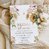 Mews Sunflower Fall Autumn Bridal Shower