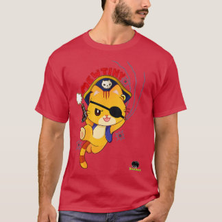 Mewtiny  A pirate cat mutiny  T-Shirt