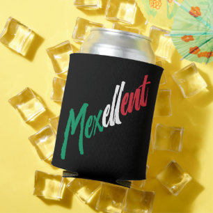 Mexellent - Mexico and Mexican pride Can Cooler