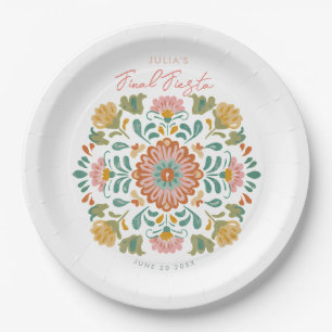 Mexical Talavera Final Fiesta Talavera Paper Plate