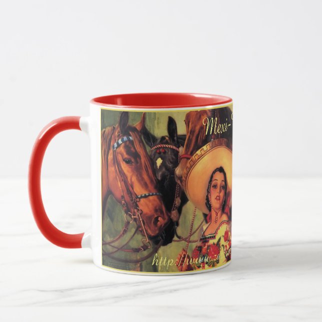 "Mexicali  Rose" Mug (Left)