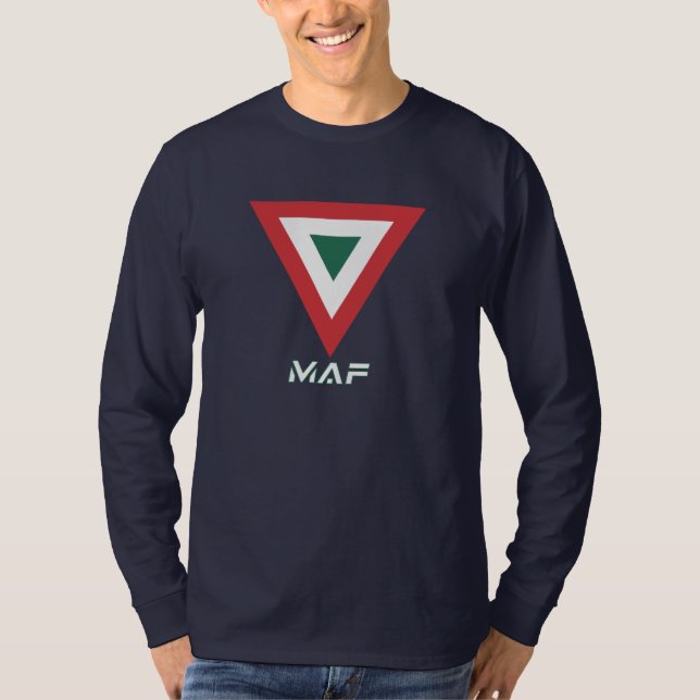 MEXICAN AIR FORCE (MAF) AIRCRAFT ROUNDEL T-Shirt (Front)