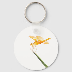 Mexican amber-wing dragonfly key ring