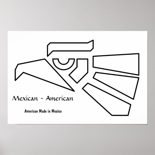Mexican-American Poster (Front)