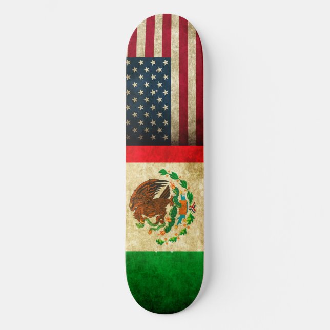 Mexican-American Skaters Need this Skateboard! Skateboard (Front)