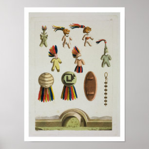 Mexican Arms (colour litho) Poster
