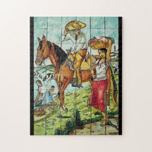Mexican Art Decco Jigsaw Puzzle