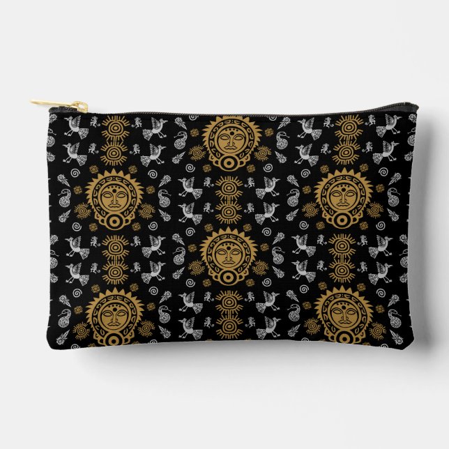 Mexican Aztec Art Home Decor Accessory Pouch (Front)
