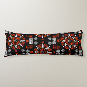 Mexican Aztec Art Home Decor Body Cushion