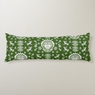 Mexican Aztec Art Home Decor Body Cushion