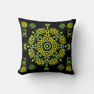 Mexican Aztec Art Home Decor Cushion