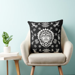 Mexican Aztec Art Home Decor Cushion