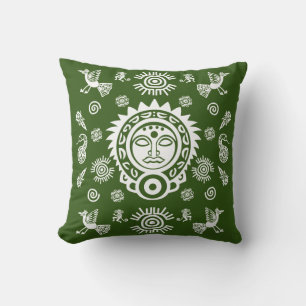 Mexican Aztec Art Home Decor Cushion