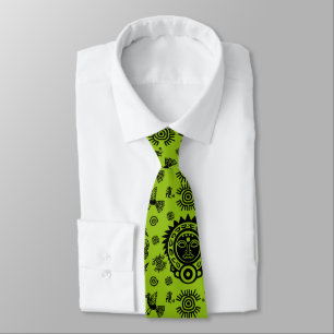 Mexican Aztec Art Home Decor Tie
