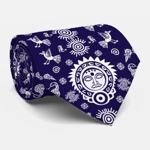 Mexican Aztec Art Home Decor Tie