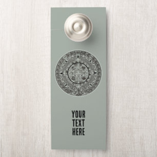 Mexican Aztec Sun Stone Mayan Calendar 1 Door Hanger