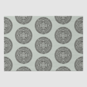 Mexican Aztec Sun Stone Mayan Calendar 1 Tissue Paper