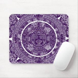 Mexican Aztec Sun Stone Mayan Calendar 3 Mouse Mat