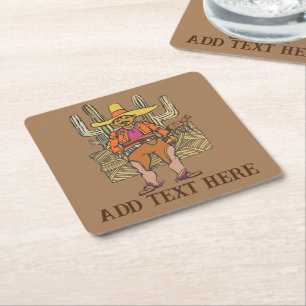 Mexican Bandit , add text, Coaster