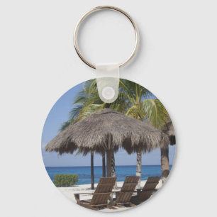Mexican Beach Paradise Key Ring