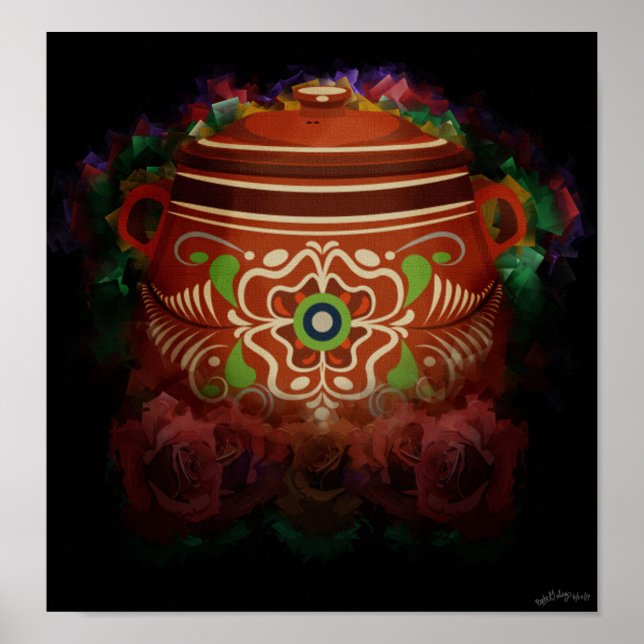 Mexican Bean Pot Poster (Front)