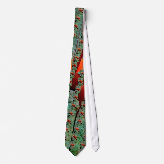 MEXICAN BIRD OF PARADISE TIE (Front)