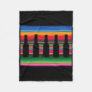 Mexican Blanket Beer T Shirt Serape Funny Beer Shi