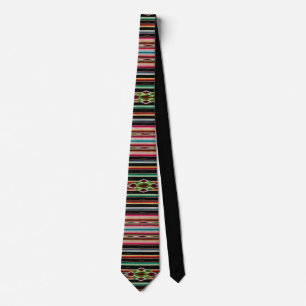 Mexican Blanket Traditional Spanish Fiesta Serape Tie