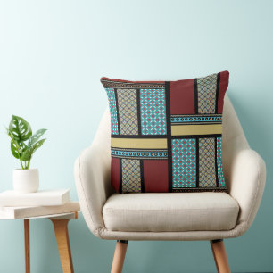 Mexican Block Pattern 1 Cushion