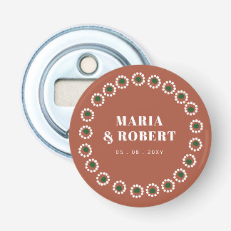 Mexican Boho Barro Bridal Shower Bottle Opener