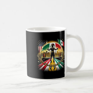 Mexican Boxing Champion Strength And Glory Coffee Mug