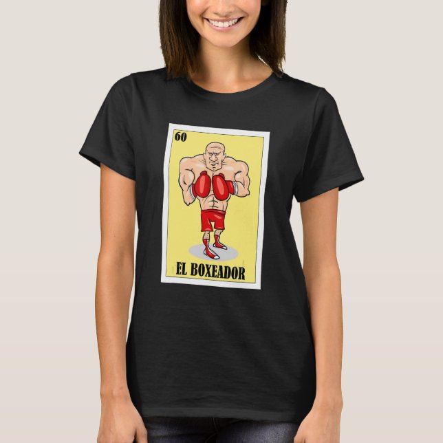 Mexican Boxing  El Boxeador 2 T-Shirt (Front)